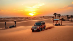 Evening or Morning Simulated Desert Safari in Dubai Excursion: Choose One