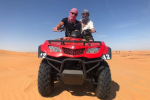Why Choose a Desert Safari in Dubai Double Quad Bike?