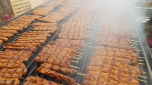 BBQ Dinner Highlights in Desert Safari in Dubai Hills.